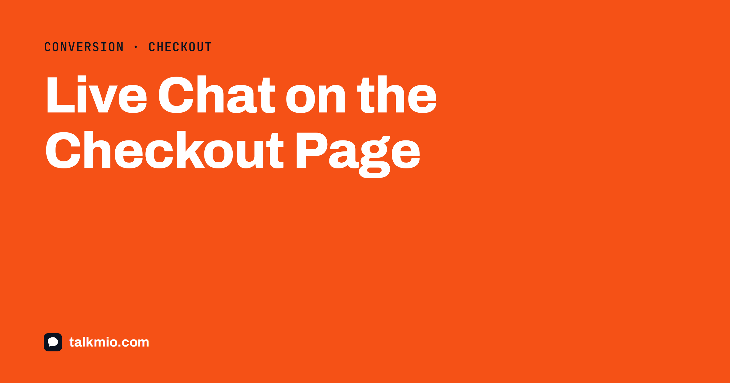 Live chat on the checkout page answering shipping and payment questions
