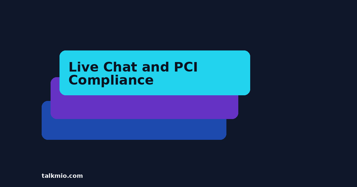 live chat pci compliance featured image