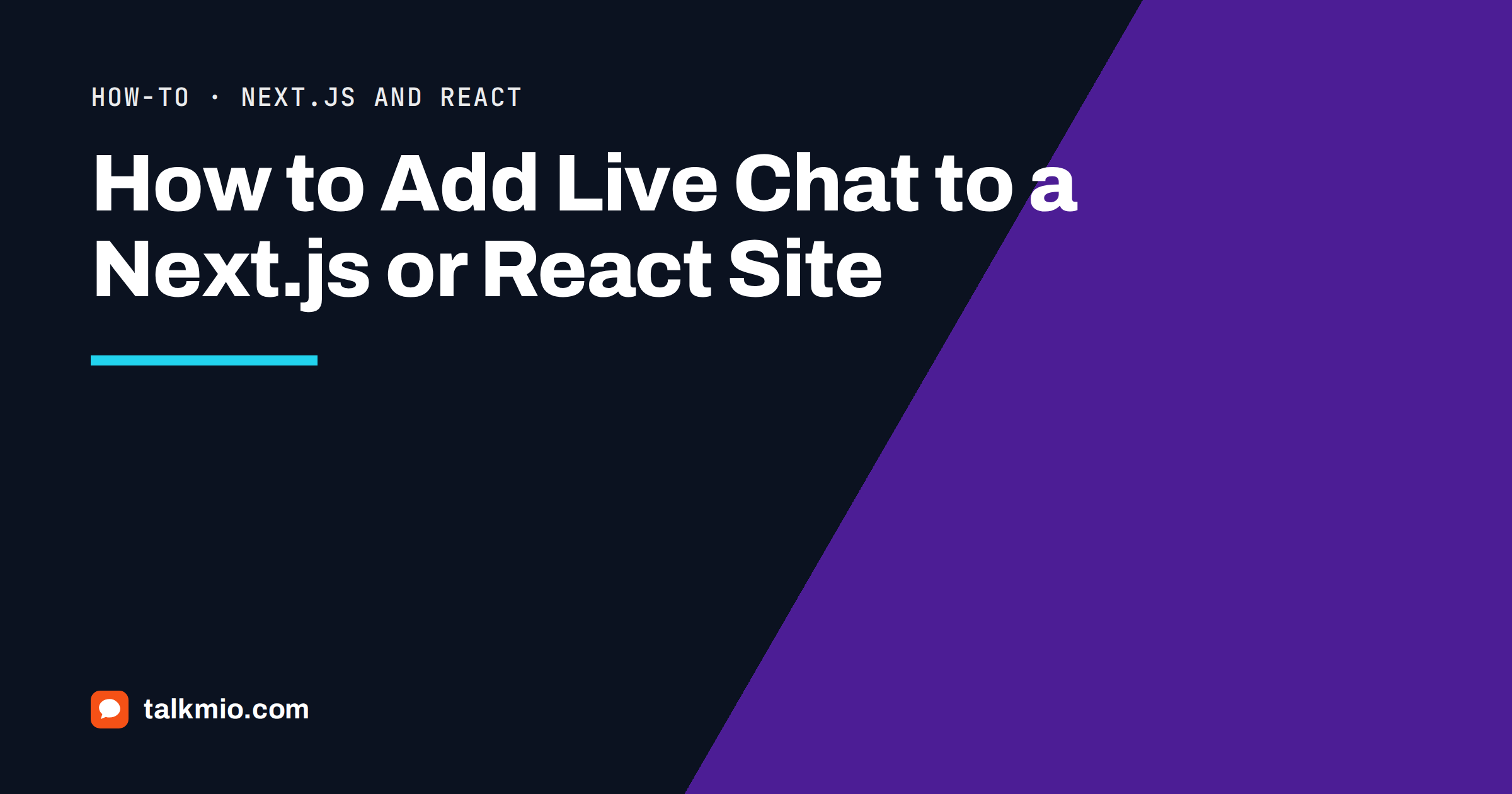 Add live chat to Next.js with a React chat component in the root layout