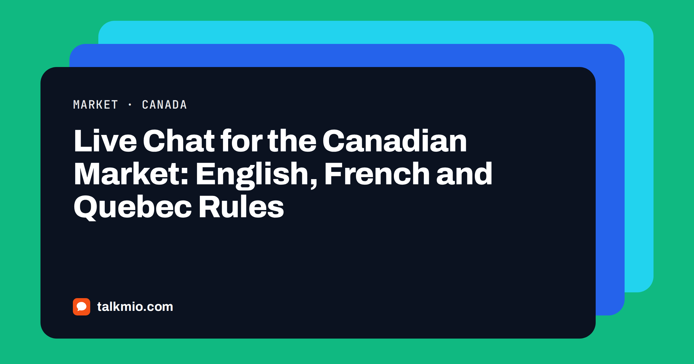 Live chat for the Canadian market: a bilingual chat about shipping to a province and whether prices include tax