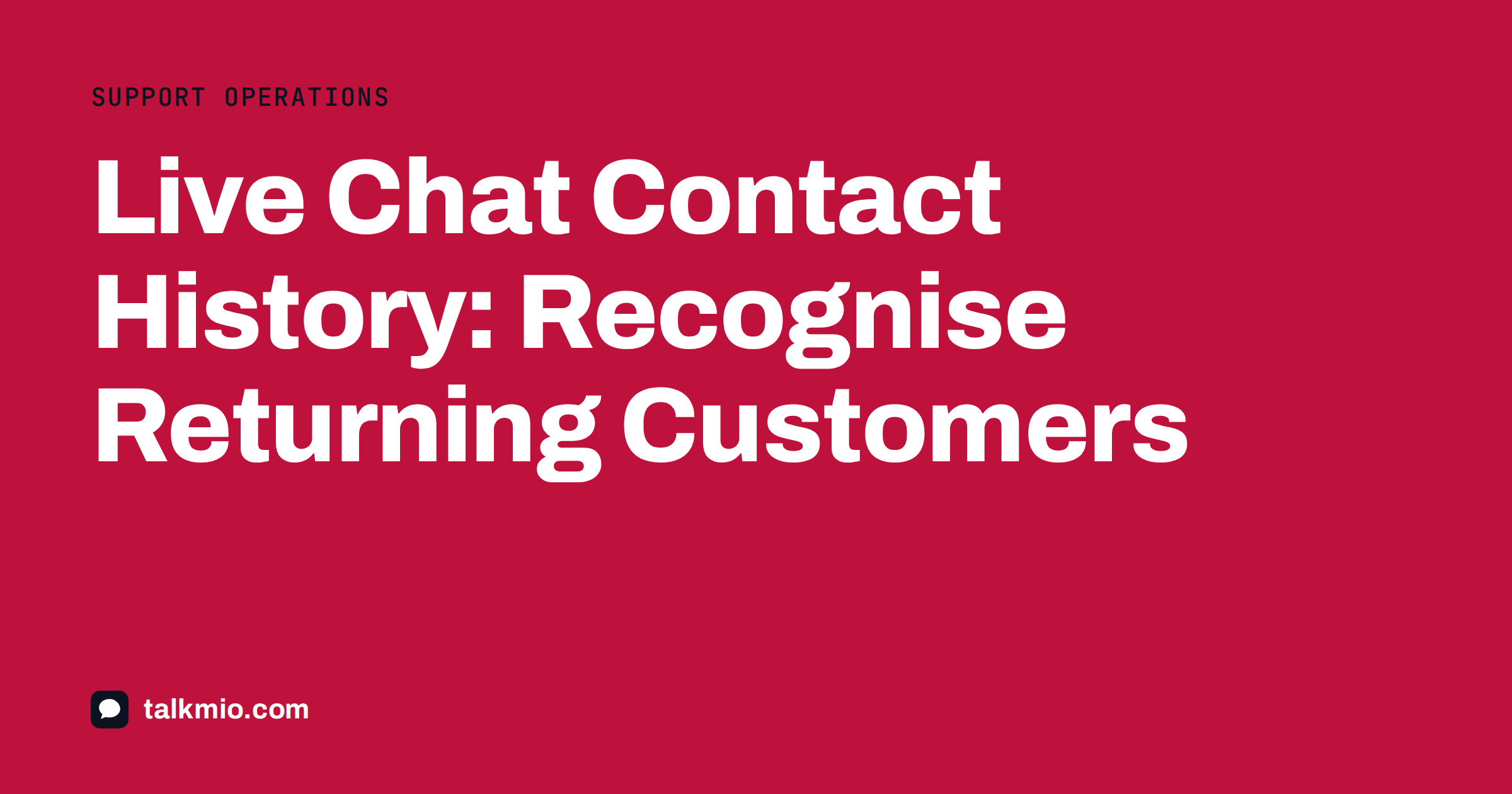 Live chat contact history showing a returning customer's previous conversations