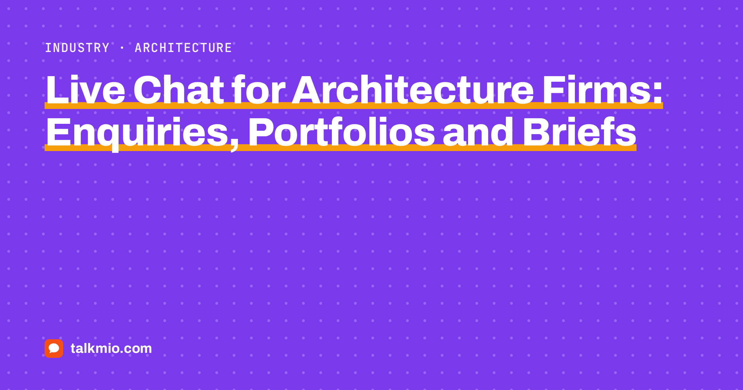 Live chat for architecture firms: a visitor describing an extension project and a reply asking about location and timeline
