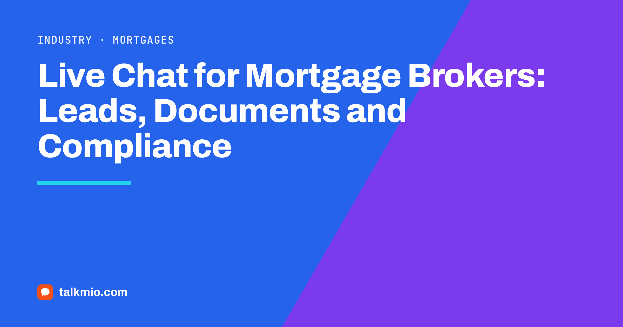 Live chat for mortgage brokers: a chat about home loan documents beside a house key and a document folder