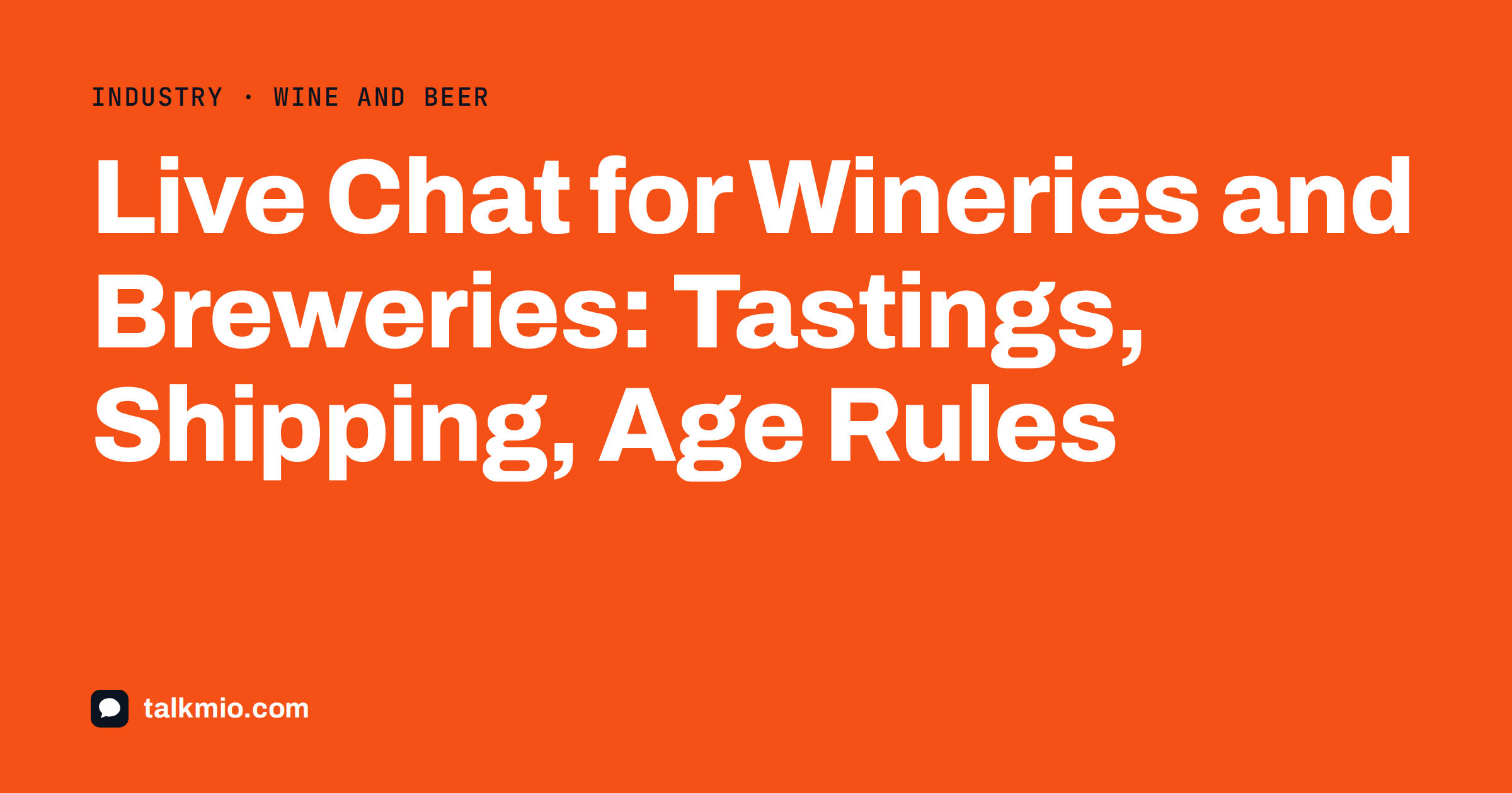Live chat for wineries and breweries: a chat about a weekend tasting booking and shipping to another country