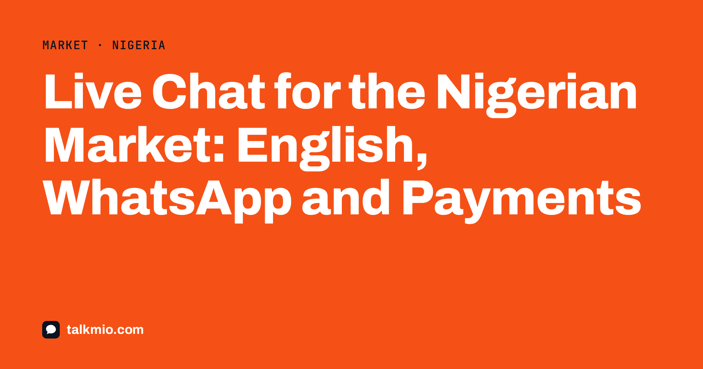 Live chat for the Nigerian market: a phone showing a chat about delivery and payment with naira prices