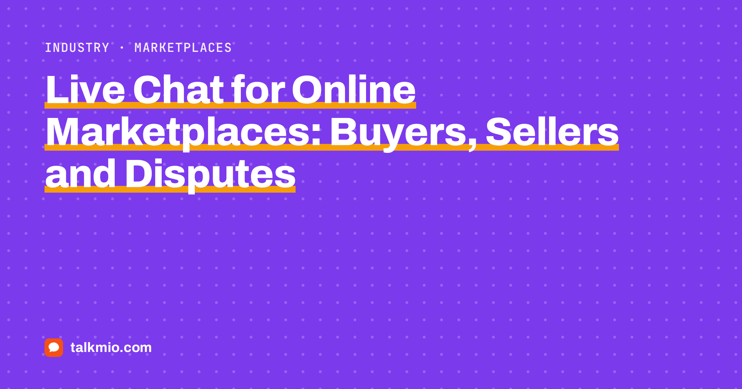 Live chat for online marketplaces: a chat window with separate buyer and seller question paths