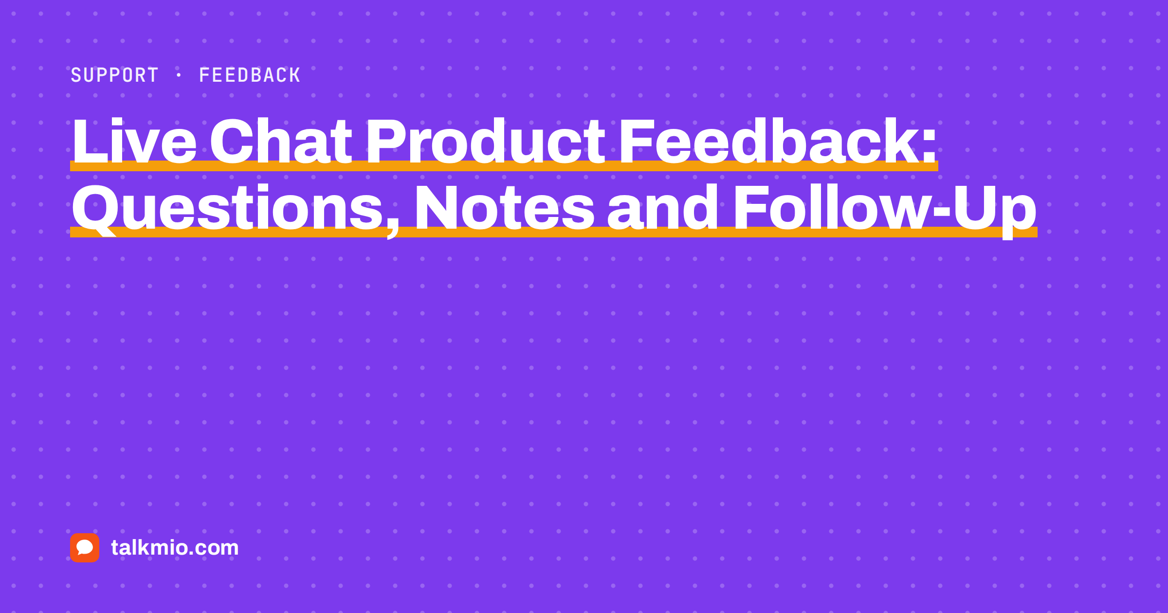 Live chat product feedback: an inbox note recording a customer suggestion with its type and the customer's own words