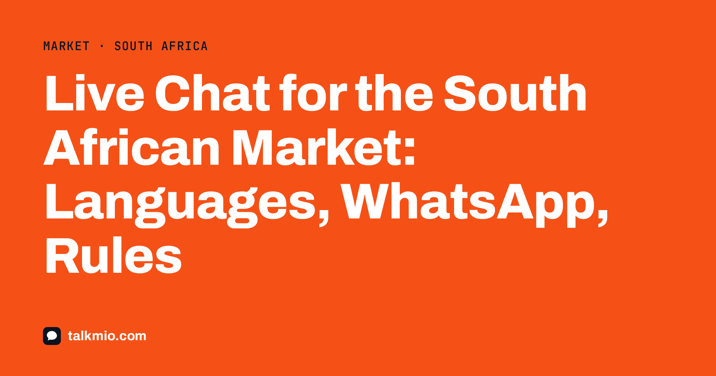 Live chat for the South African market: a WhatsApp-style chat about delivery to a province and paying by EFT