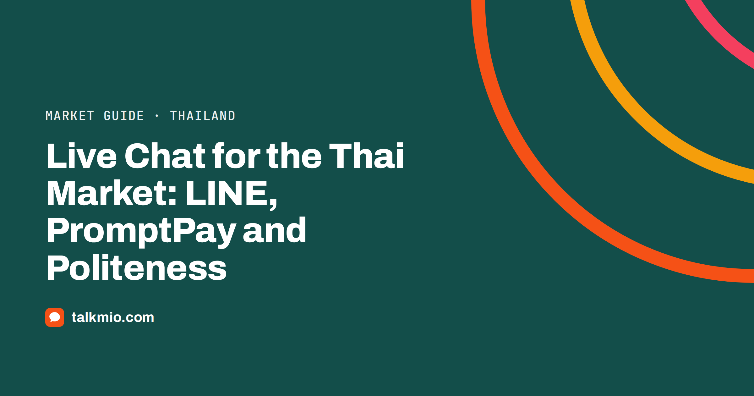 Live chat for the Thai market guide covering LINE, PromptPay and polite Thai replies