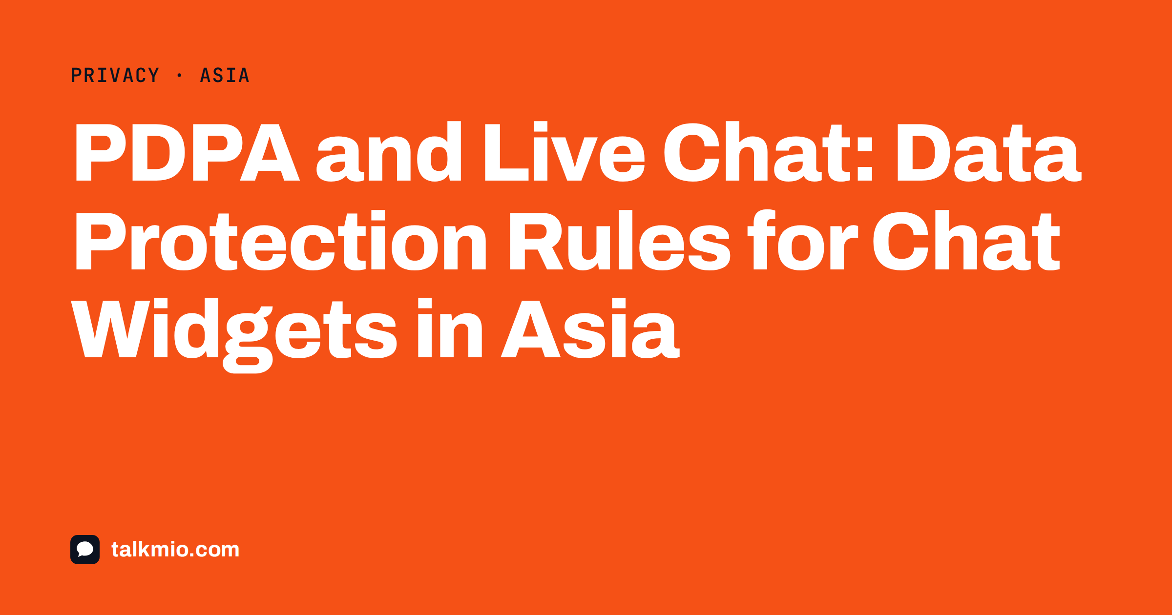 PDPA live chat: a chat widget with a data protection notice for visitors in Singapore, Thailand and Malaysia